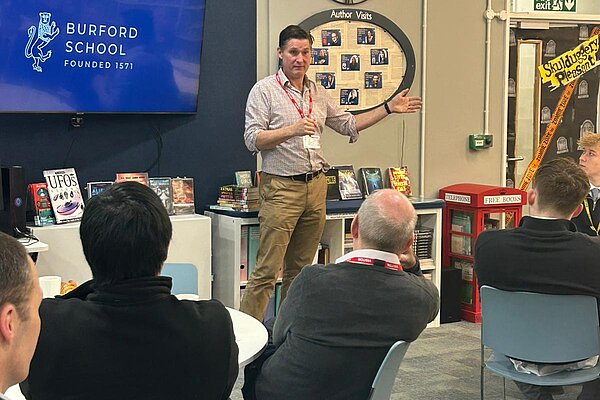 I enjoyed speaking at the Business Breakfast at Burford School and sharing my career journey.