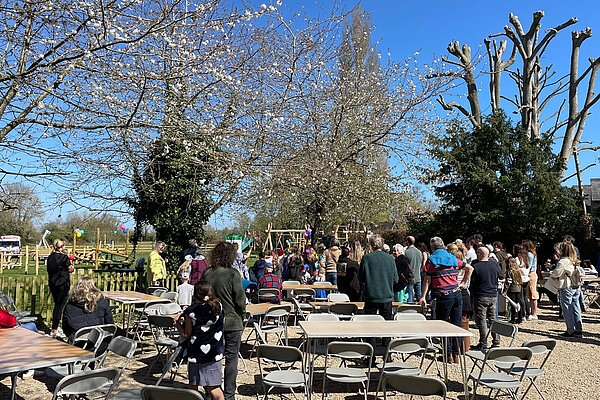 Opening of new playground in Northmoor