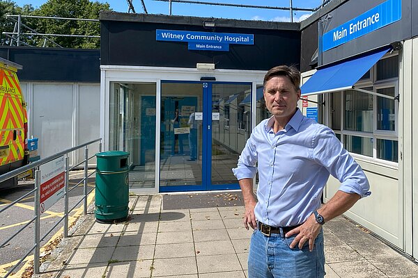 Charlie wants to hear your thoughts on bringing more services to Witney Community Hospital