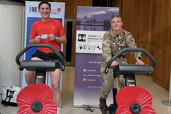 I didn't win the race, but I don't mind as the real winner is the Poppy Appeal and RBL.