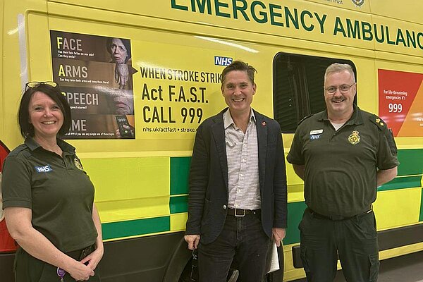 I can't wait to go on a shadow shift with the South Central Ambulance service in the near future.