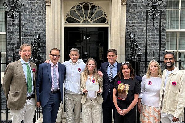 I'm very proud of my sister Georgie, and the work she's done in fighting for more support for less survivable cancers.