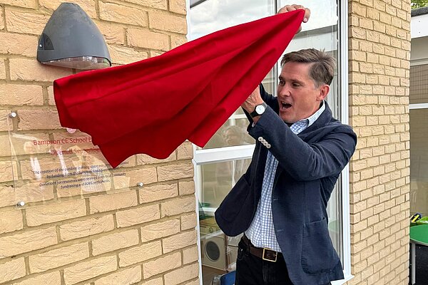 I'm very excited for the children of Bampton Primary School who will get to use the new Early Years building I'm very excited for the children of Bampton Primary School who will get to use the new Early Years building