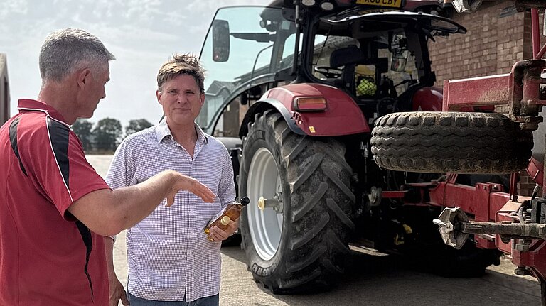 Charlie backs local farmers