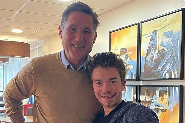 I met the heroic Brandon at the Carers Community. He's the oldest man in the country living with a very rare condition called ASA (Argininosuccinic Aciduria).