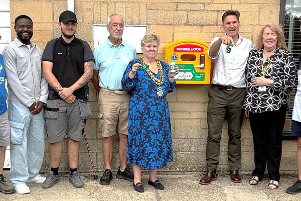 New defibrillator on Taphouse Avenue