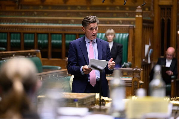 Charlie in parliament