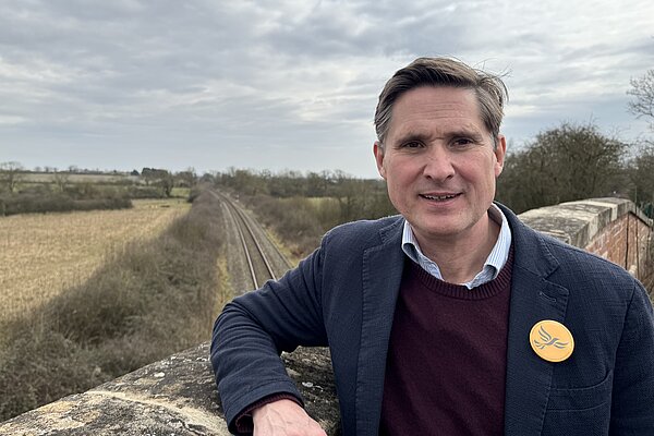Charlie is a strong voice calling for our railway to be restored Charlie is a strong voice calling for our railway to be restored