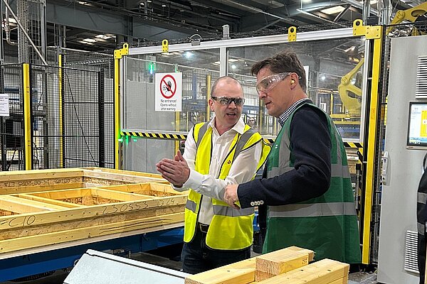 I really enjoy visiting local companies, such as Donaldson Timber Systems, and learning about their work I really enjoy visiting local companies, such as Donaldson Timber Systems, and learning about their work