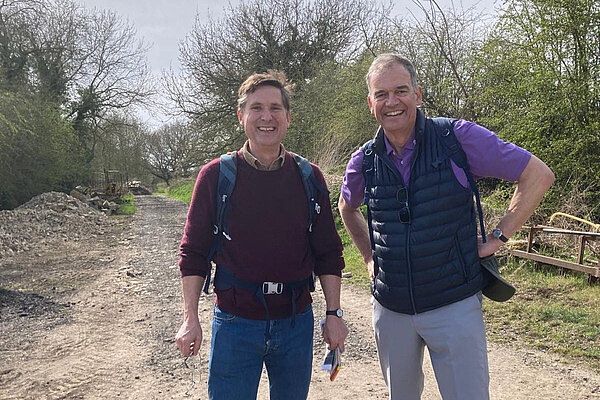 Walking the constituency with Cllr Alaric Smith