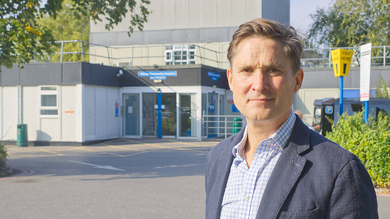 Charlie wants to see more services in community hospitals