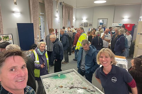 I enjoyed the Waterways Fair and had many important discussions.