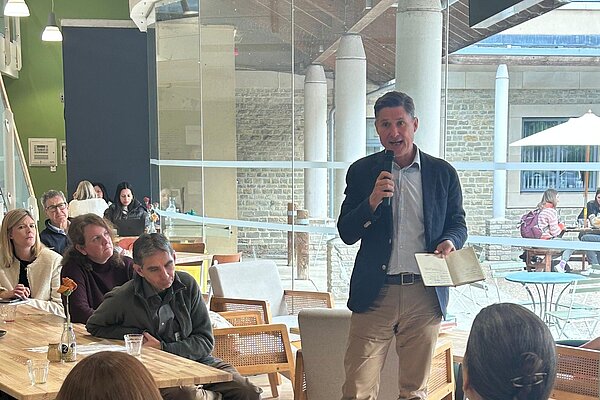I'm grateful to those at the Hexagon Business Breakfast who listened to me talk, and more importantly spoke with me I'm grateful to those at the Hexagon Business Breakfast who listened to me talk, and more importantly spoke with me