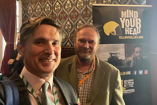 The farming event was well-attended, including by Yellow Wellies.