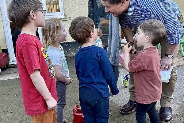 Visiting Little Dots Nursery in Witney
